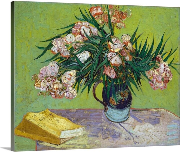 Oleanders by Vincent (1853-1890) van Gogh Canvas Wall Art