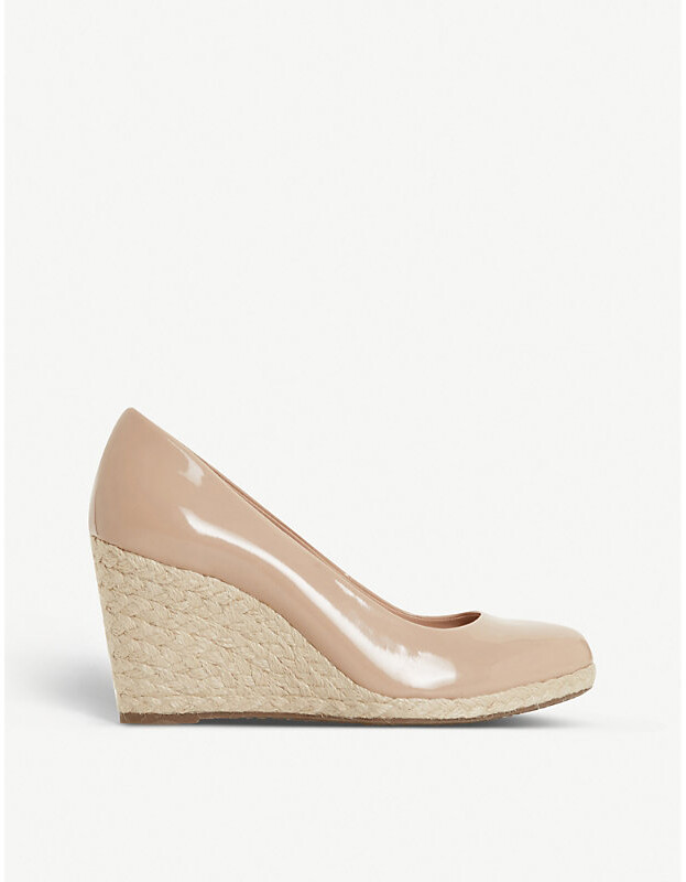 Dune Nude Wedges | Shop the world's 