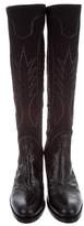 Thumbnail for your product : Rocco P. Embroidered Knee-High Boots