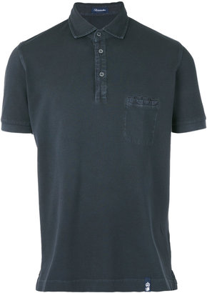 Drumohr chest pocket polo shirt - men - Cotton - S