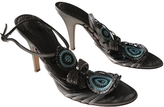 Thumbnail for your product : NON SIGNÉ / UNSIGNED Silver Leather Sandals