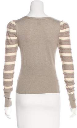 Marc by Marc Jacobs Striped Long Sleeve Top