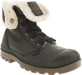Thumbnail for your product : Palladium Womens Black Baggy Shearling Trainers