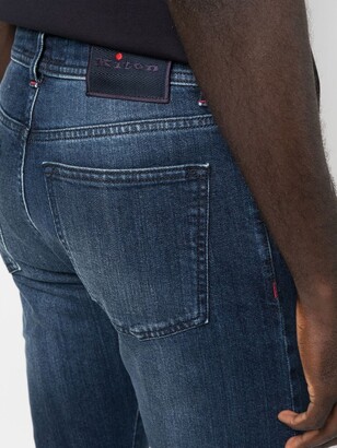 Kiton Slim-Cut Denim Jeans