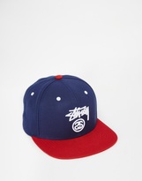 Thumbnail for your product : Stussy Two Tone Snapback Cap