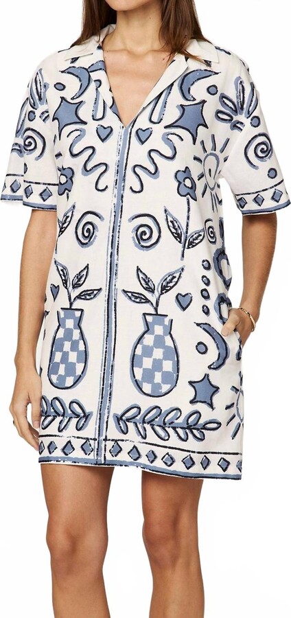 Cleobella Sandy Mini Dress In Verona Print