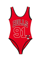 Thumbnail for your product : Forever 21 COLLECTION Chicago Bulls Bodysuit