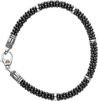Lagos Black & White Caviar Bracelet