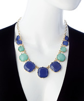 Thumbnail for your product : Blu Bijoux Candy Blue And Seafoam Bib Necklace