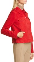 Thumbnail for your product : Lafayette 148 New York Destiny Suede Jacket