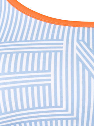 Fendi logo stripe bikini