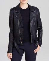 Thumbnail for your product : Theory Jacket - Sahral Speed Leather