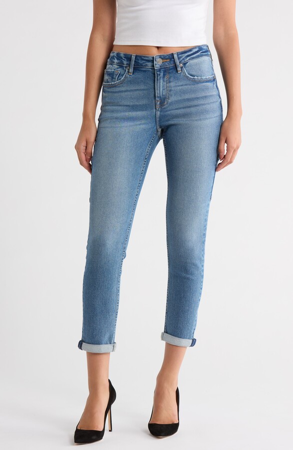 Vigoss Thompson Tomboy Cuffed Carpenter Skinny Jeans