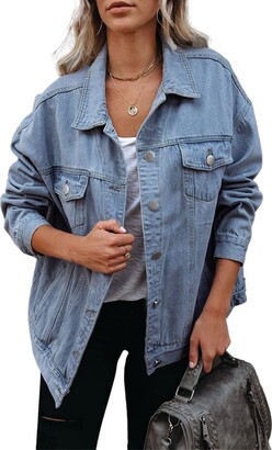 Buy Denim Coat For Women Plus Size online | Lazada.com.ph