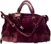 Thumbnail for your product : Barbara Bui Purple Suede Handbag