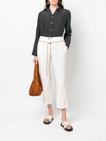 Thumbnail for your product : Alysi Long-Sleeve Silk Shirt