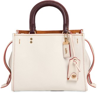 Coach Small Rogue Pebble Leather Bag