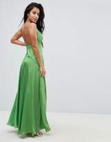Thumbnail for your product : ASOS Petite Ultimate Cami Thigh Split Maxi Dress