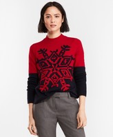 Thumbnail for your product : Brooks Brothers Color-Block Wool-Blend Sweater