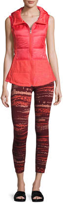 The North Face Motivation Strappy Printed Leggings, Red