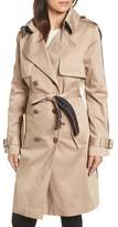 Thumbnail for your product : Trina Turk Allison Two-Tone Trench Coat