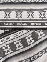 Thumbnail for your product : Kenzo Aztec print scarf
