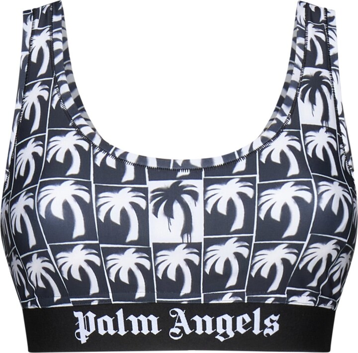 Palm Angels Palms Logo Bra Top ShopStyle