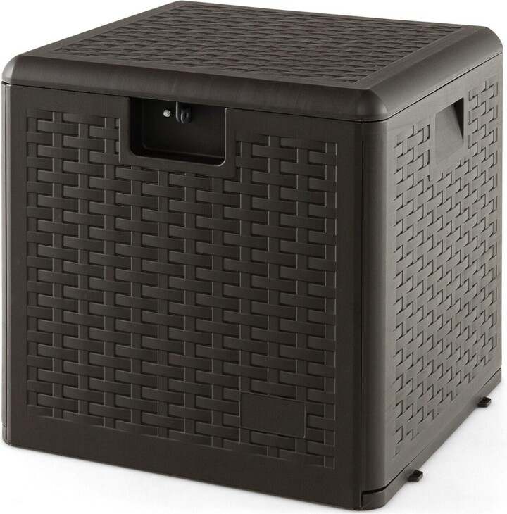 Ecooso 31 Gallon All Weather Storage Container with Lockable Lid