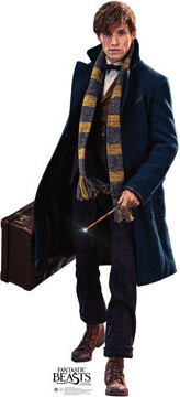 Advanced Graphics Fantastic Beasts Newt Scamander Cardboard Standup