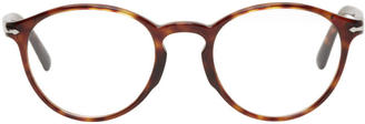 Persol Tortoiseshell Round Glasses