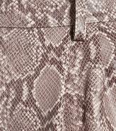 Thumbnail for your product : Magda Butrym Wembley snake-effect leather pants
