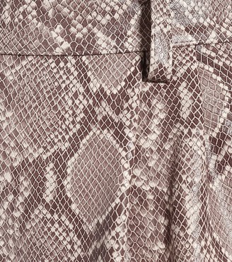 Magda Butrym Wembley snake-effect leather pants