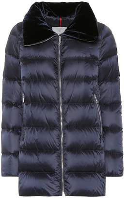 Moncler Torcol velvet-collar down coat