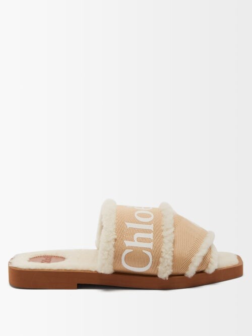 Chloé Beige Women's Sandals | the largest collection of fashion | ShopStyle