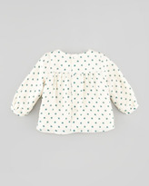 Thumbnail for your product : Chloé Printed Silk Blouse, 6Y-10Y