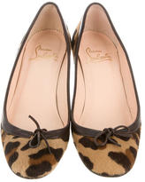 Thumbnail for your product : Christian Louboutin Ponyhair Round-Toe Pumnps