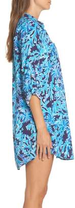 Lilly Pulitzer Natalie Shirtdress Cover-Up