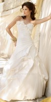 Thumbnail for your product : Chaudry Lana Bisset from Camille La Vie Taffeta Side Pleat Wedding Dresses