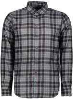 Thumbnail for your product : boohoo Grey Check Long Sleeve Shirt
