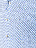 Thumbnail for your product : Xacus geometric print button-up shirt