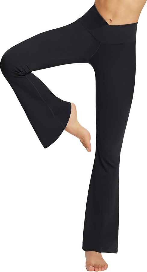 BALEAF Women's Flare Leggings High Waisted Yoga Pants Casual