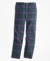 Thumbnail for your product : Brooks Brothers Boys Stretch Cotton-Blend Black Watch Pants