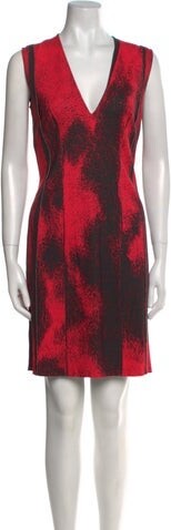 Cédric Charlier Printed Mini Dress