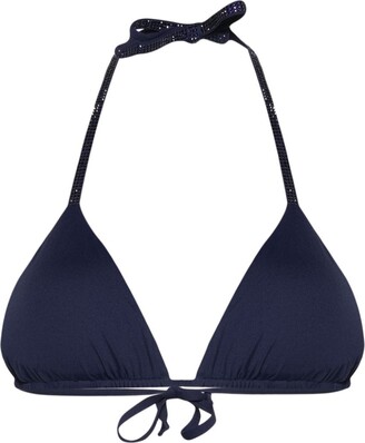 Fisico Logoed beach bra - ShopStyle Swimwear