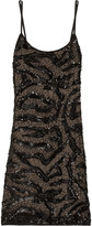 Thumbnail for your product : Alice + Olivia Russel embellished silk dress