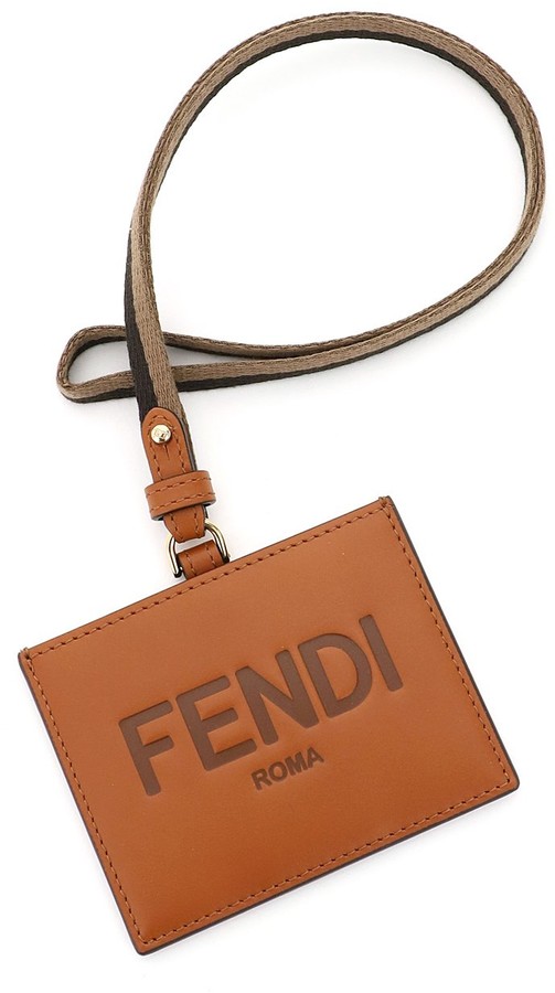 Fendi Logo Badge Holder - ShopStyle