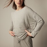 Thumbnail for your product : Love & Lore Azalea Pajama Set, Heather Grey Stripe XL