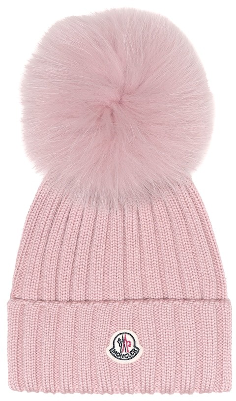 moncler hat pink