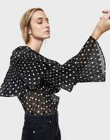 Thumbnail for your product : Stelen Taylor Longsleeve Blouse in Black