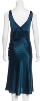 Thumbnail for your product : Miguelina Sleeveless Silk Dress